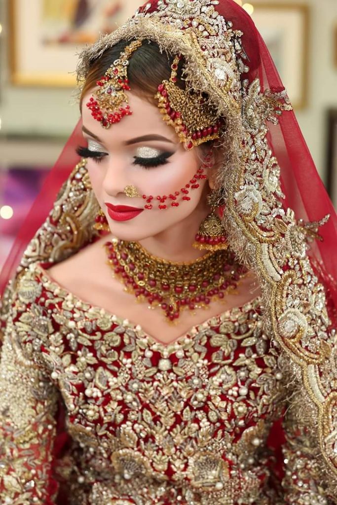 Latest Pakistani Bridal Makeup With Pictures 2022 Pk 7165