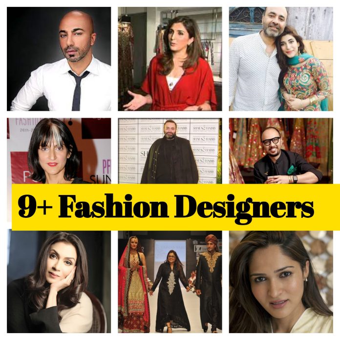 9+ Fashion designers in Pakistan