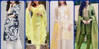 Beautiful Jacket Style Shalwar kameez designs in 2021
