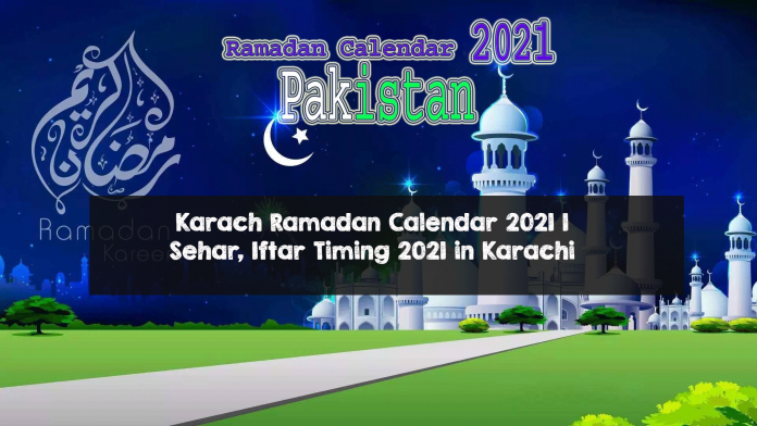 IFTAR Timing in Ramzan in Pakistan 2021