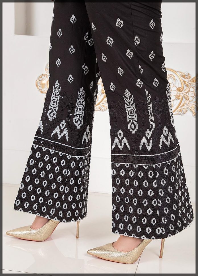 Lawn New Trouser Designs for Women in Pakistan 2021
