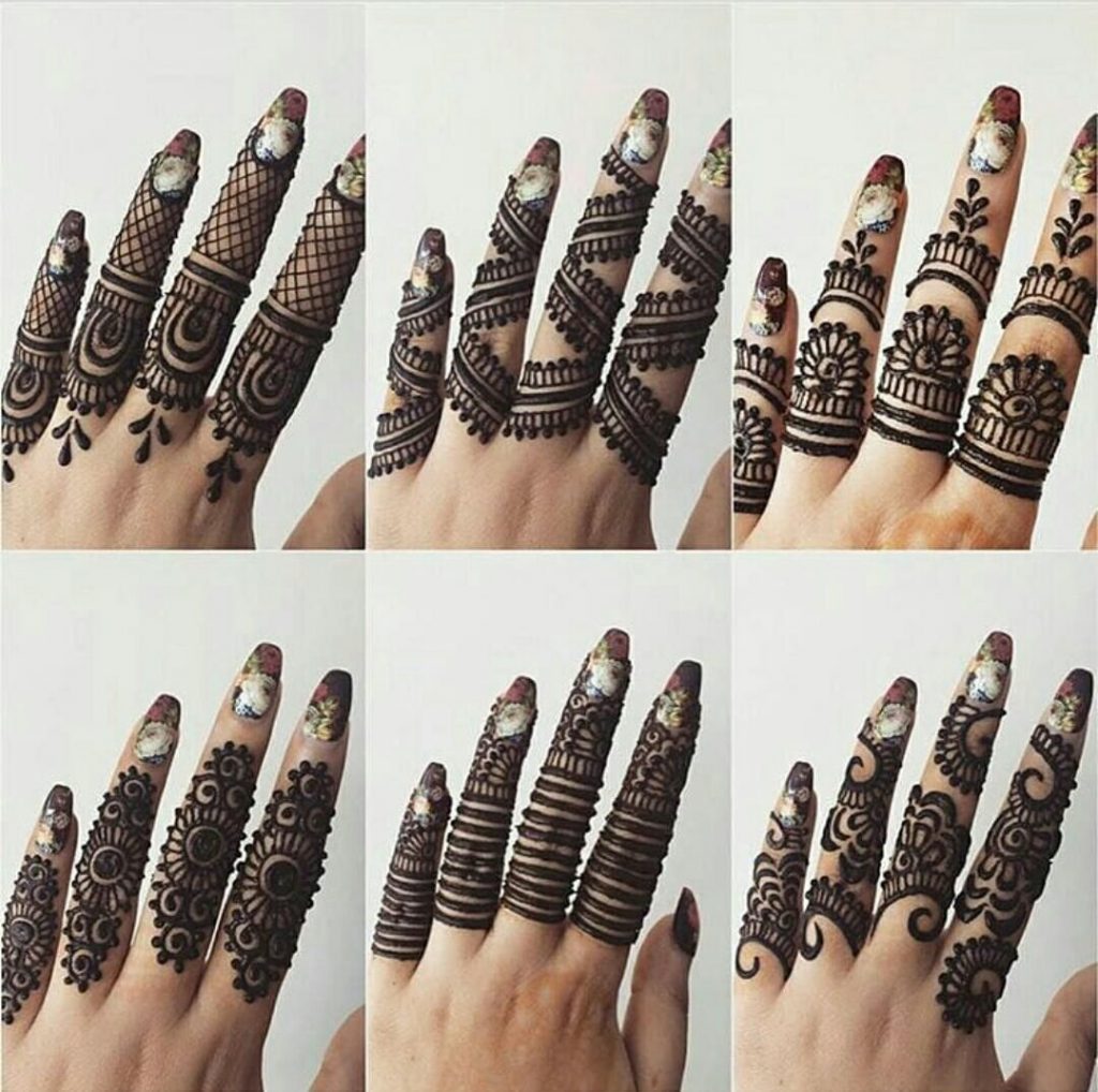 Best Fingers Mehndi Designs 2024 - Story.com.pk