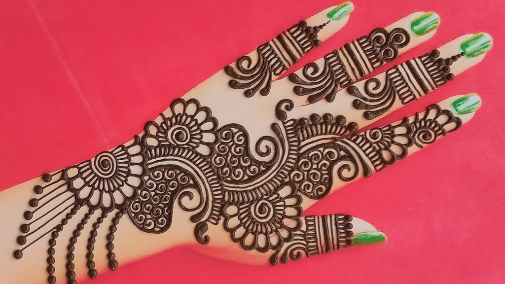 Latest Arabic Mehndi Designs For Girls 2022