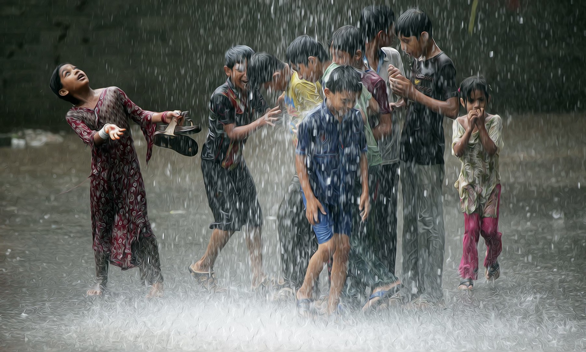 Rain in Lahore