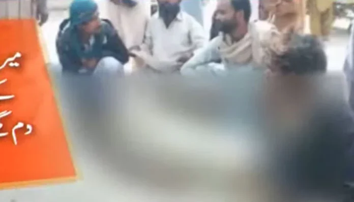 The father of 6 girls died in the struggle to get cheap flour in Mirpurkhas