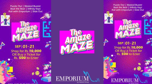 Amaze Maze at Emporium Mall